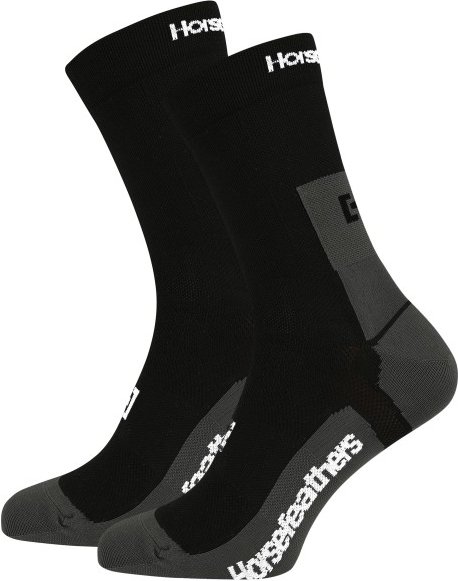 Horsefeathers - Cadence Long Bike Socks - Radsocken Gr 44-47 schwarz