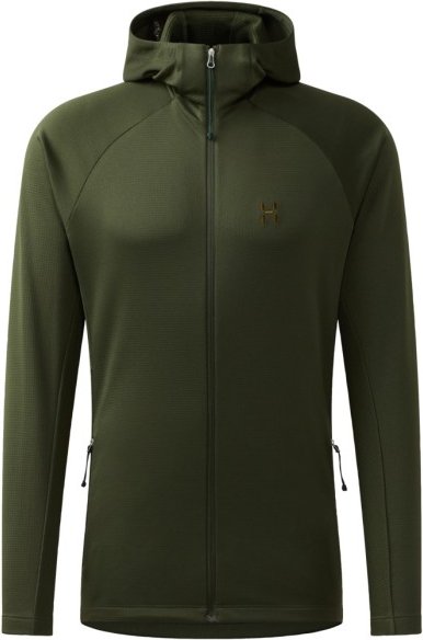 Haglöfs - Korp Mid Hood - Fleecejacke Gr M oliv