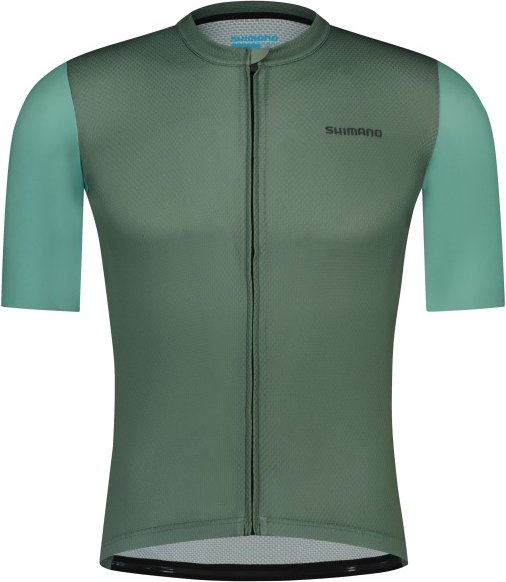 Shimano - Aria Short Sleeves Jersey - Radtrikot Gr S oliv