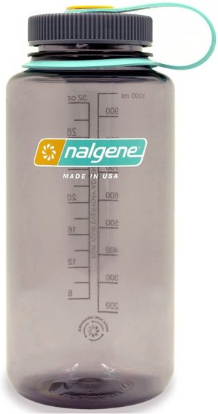 Nalgene - Sustain Weithals - Trinkflasche Gr 1 l grau