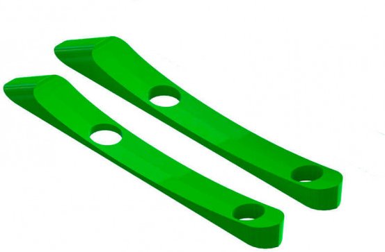 Indiana - Foil Set of Stab Angle Adaptors Gr One Size grün