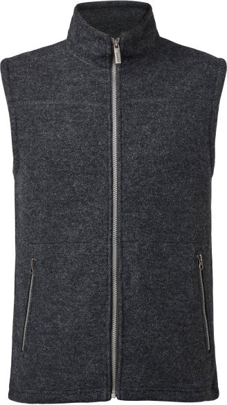 Ivanhoe of Sweden - Dante Vest - Wollweste Gr M grau/schwarz