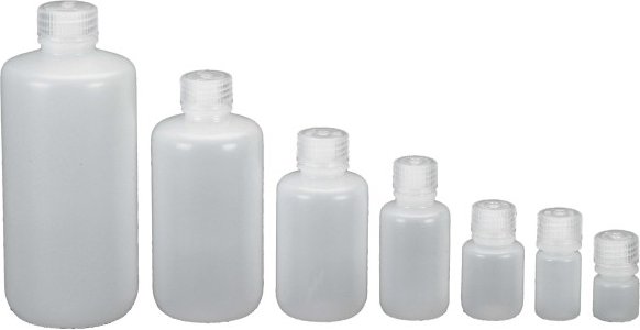 Nalgene - Flaschen Rund Gr 8 ml - Hals Ø 14 mm transparent