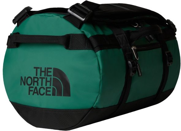 Thumbnail - The North Face - Base Camp Duffel Recycled Extra Small - Reisetasche grün/schwarz
