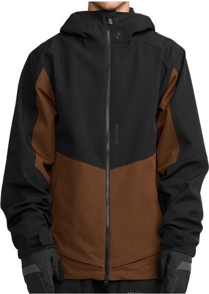 Volcom - Brighton Full Zip Jacket - Skijacke Gr M schwarz