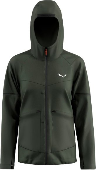Thumbnail - Salewa - Women's Puez Hemp/DST 2/1 Hybrid Jacket - Freizeitjacke Gr 38 oliv
