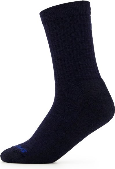 Thumbnail - Smartwool - Everyday Solid Rib Crww - Multifunktionssocken Gr M blau