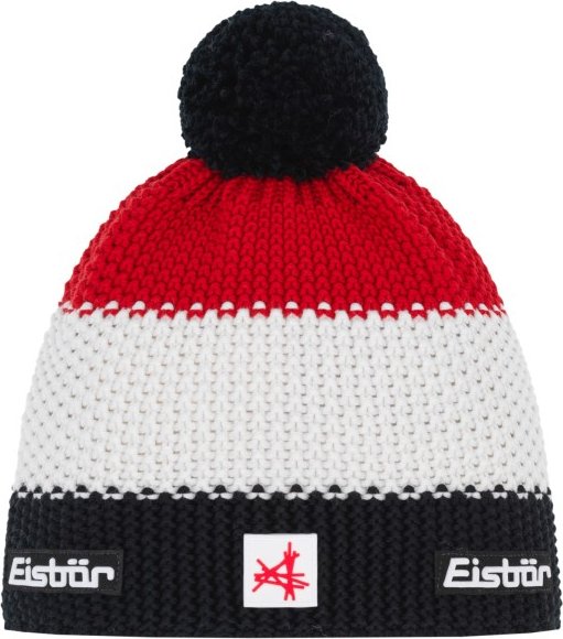 Eisbär - Star Pompon Ski Austria - Mütze Gr One Size schwarz