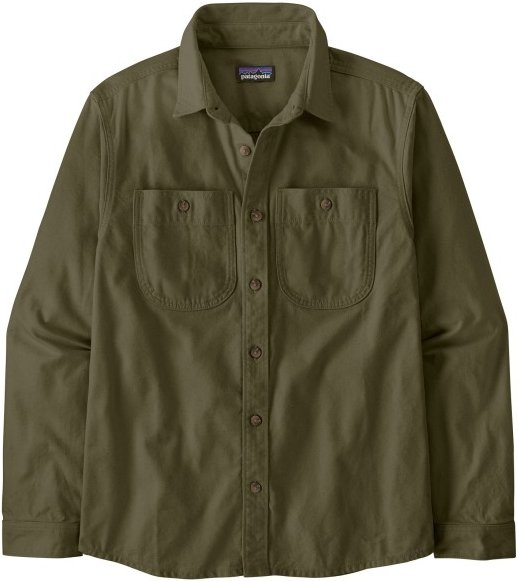 Thumbnail - Patagonia - Point Reyes Canvas Shirt - Hemd Gr XXL oliv