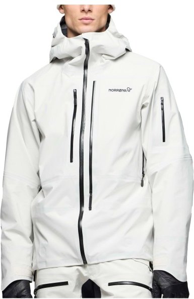 Thumbnail - Norrøna - Lofoten GORE-TEX Pro Jacket - Skijacke Gr XL weiß