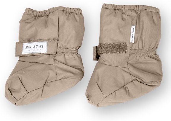 Mini A Ture - Kid's Matwinn Fleece Lined Winter Outdoor Sock - Multifunktionssocken Gr 6-12 Months beige