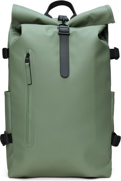 Rains - Rolltop Rucksack Large W3 23 - Daypack grün