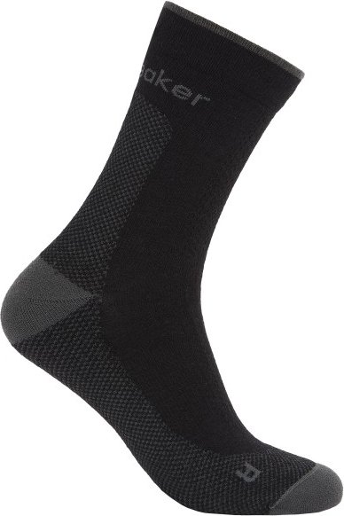 Icebreaker - Merino Hike+ Ultralight Quarter - Wandersocken Gr 42-44 schwarz