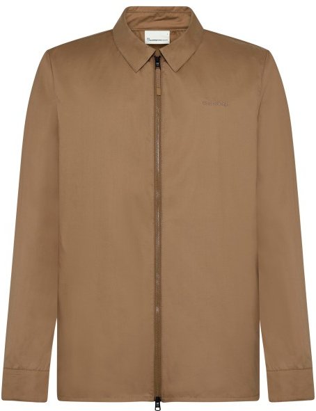 KnowledgeCotton Apparel - Vent Ripstop 90 Overshirt - Freizeitjacke Gr XL braun