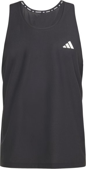 adidas - Own the Run Bars Tank - Tank Top Gr S - Regular grau