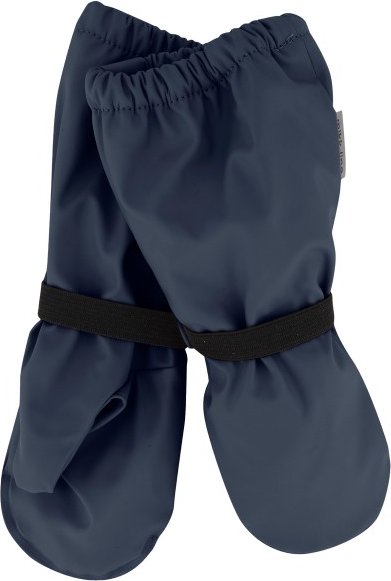 Thumbnail - Mikk-Line - Kid's PU Rain Mittens with Fleece - Handschuhe Gr 98/104 blau