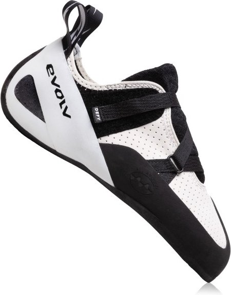 Thumbnail - Evolv - Defy - Kletterschuhe Gr 41,5 weiß/schwarz/grau