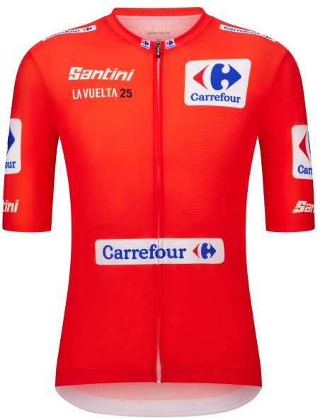 Thumbnail - Santini - La Vuelta Red Jersey - Radtrikot Gr XL rot