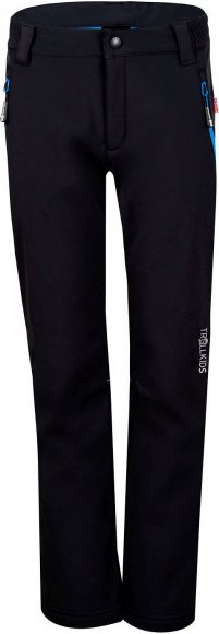 Trollkids - Kid's Fjell Softshell Pant - Softshellhose Gr 116 schwarz