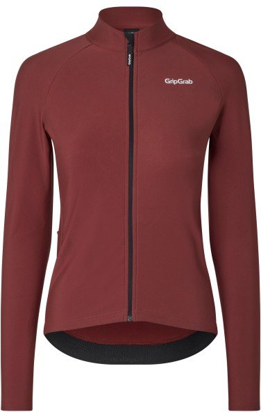 Thumbnail - GripGrab - Women's PACR Thermal Long Sleeve Jersey - Radtrikot Gr M rot