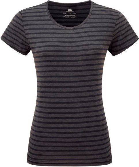 Mountain Equipment - Women's Groundup Stripe Tee - Funktionsshirt Gr 38 grau