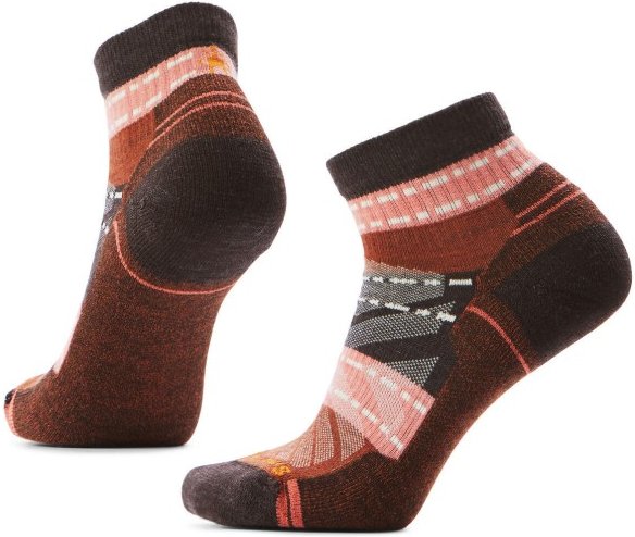 Smartwool - Women's Hike Light Cushion Margarita Ankle - Wandersocken Gr M braun
