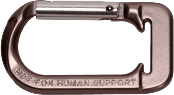 Exped - Pack Accessory Carabiner - Materialkarabiner grau