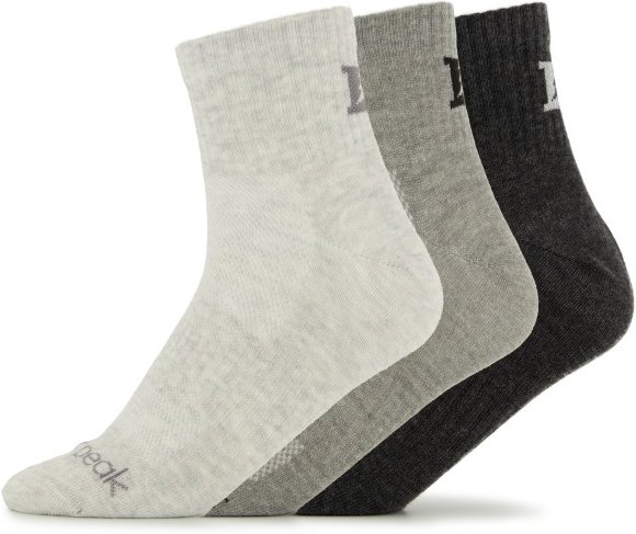 Heber Peak - SylvaHe. Quarter 3 Pack - Multifunktionssocken Gr 45-47 grau