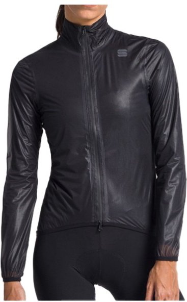 Sportful - Women's Aqua Light Jacket - Fahrradjacke Gr S schwarz/grau
