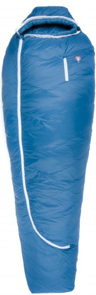 Thumbnail - Grüezi Bag - Biopod DownWool Ice 175 - Daunenschlafsack Gr bis 175 cm Körpergröße - 200 x 77 x 50 cm blau