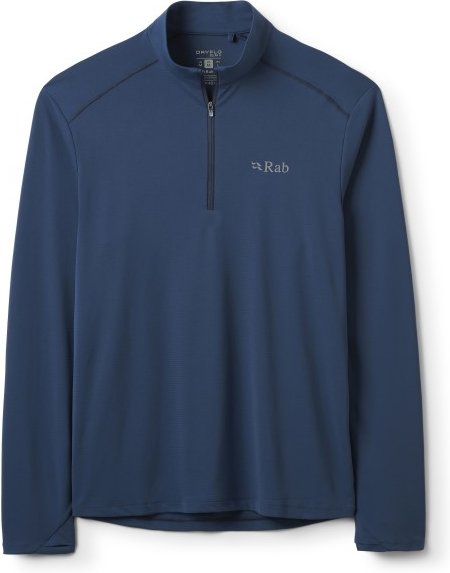 Rab - Force L/S Zip - Funktionsshirt Gr L blau