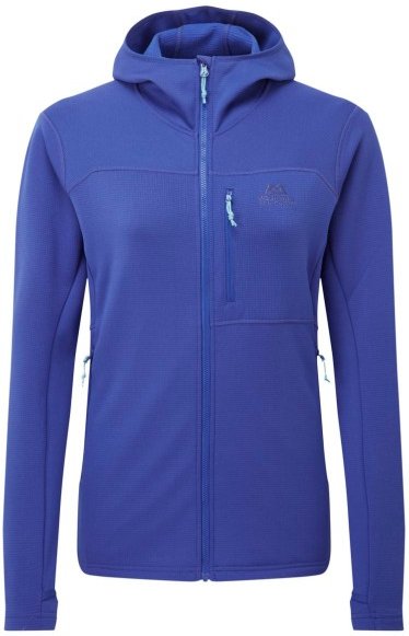 Mountain Equipment - Women's Durian Hooded Jacket - Fleecejacke Gr 40 blau