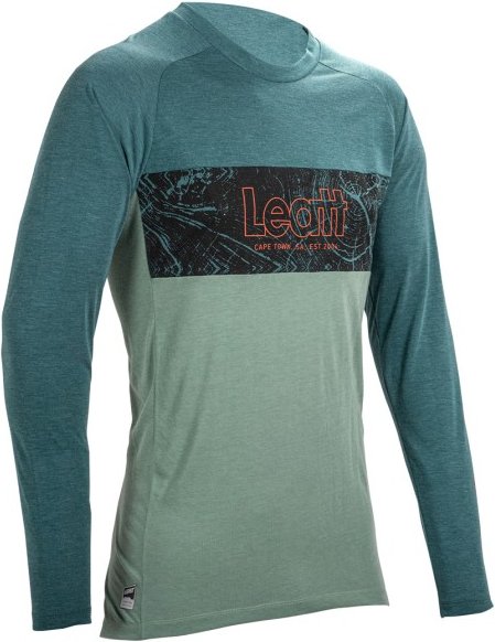 Thumbnail - Leatt - MTB Gravity 2.0 Jersey - Radtrikot Gr XXL türkis