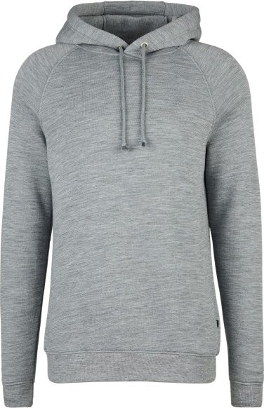 Stoic - MerinoFlatFleece240 SolbergSt. Hoody - Merinohoodie Gr 3XL grau