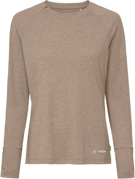 Vaude - Women's Skomer L/S T-Shirt III - Longsleeve Gr 34 beige/braun