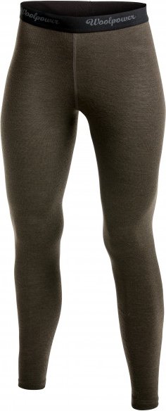 Thumbnail - Woolpower - Women's Long Johns - Merinounterwäsche Gr M oliv