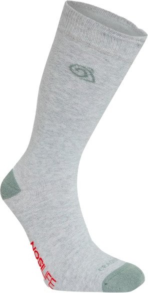 Craghoppers - Nosilife Travel Socken - Wandersocken Gr 43-47 grau