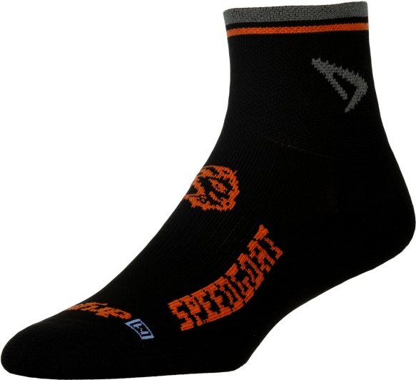 Drymax - Lite Trail Running 1/4 Crew -SPEEDGOAT - Laufsocken Gr M schwarz