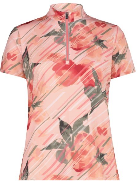 CMP - Women's T-Shirt Free Bike AOP - Radtrikot Gr 36 rosa