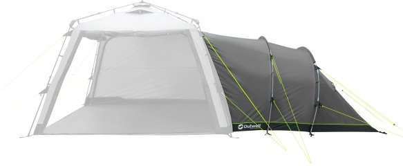 Outwell - Fastlane 300 4-berth Annexe - Zelterweiterung Gr 4 Personen grau