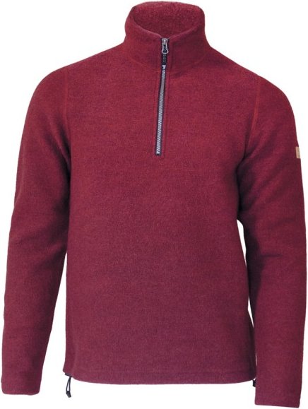 Ivanhoe of Sweden - Brodal Half Zip - Wollpullover Gr XL rot