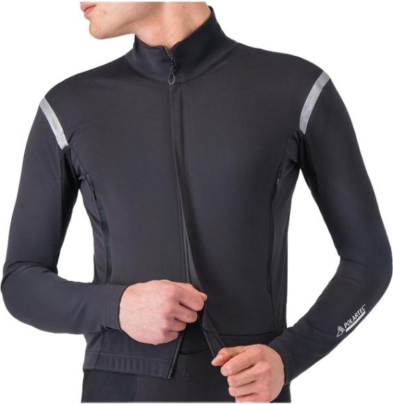 Thumbnail - Castelli - Perfetto RoS 3 Jacket - Fahrradjacke Gr M grau
