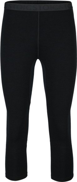 Stoic - MerinoMesh150 SadjemSt. 3/4 Pants - Merinounterwäsche Gr 3XL schwarz