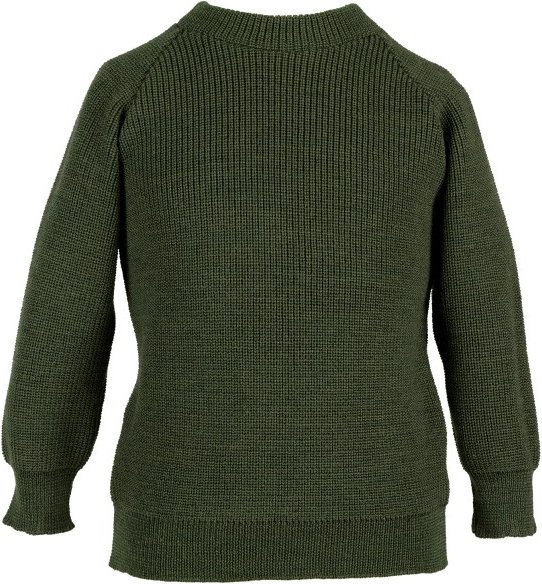 Reiff - Kid's Perlfangpulli - Merinopullover Gr 104 oliv