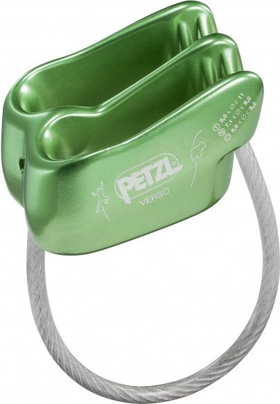 Petzl - Verso - Sicherungsgerät grün