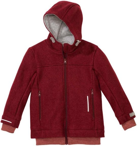 disana - Kid's Outdoor-Jacke - Wolljacke Gr 122/128 rot