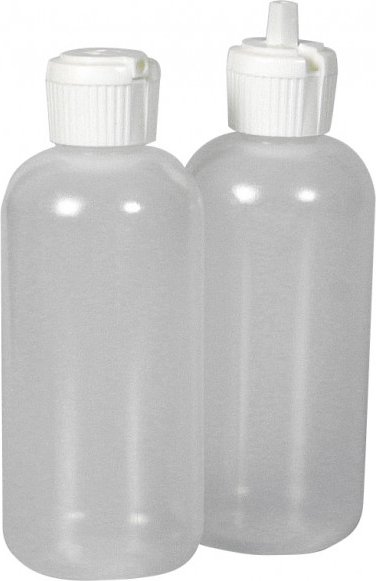 Basic Nature - Fläschchen mit Klappausgiesser Gr 50 ml grau