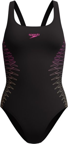 Thumbnail - Speedo - Women's Placement Muscleback - Badeanzug Gr 34 schwarz