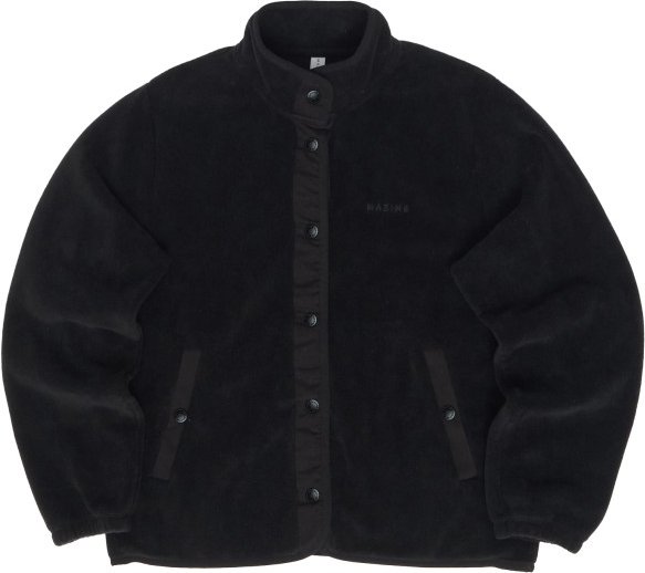 Mazine - Women's Loose Fit Fleece Jacket - Fleecejacke Gr L schwarz