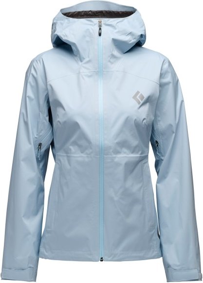 Black Diamond - Women's Fineline Stretch Shell - Regenjacke Gr XS grau